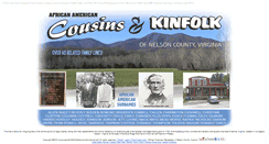 Desktop Screenshot of cousinsandkinfolkofnelsoncountyvirginia.com